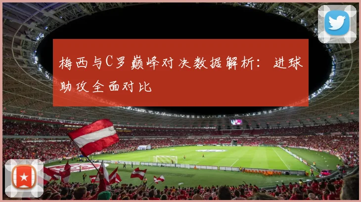 梅西与C罗巅峰对决数据解析：进球助攻全面对比