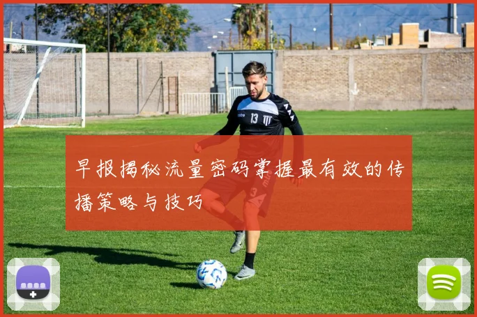 早报揭秘流量密码掌握最有效的传播策略与技巧